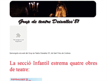 Tablet Screenshot of deixalles81.cat